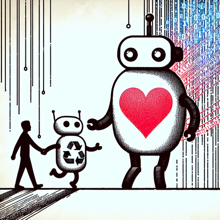 AI-Generated: The Little Robot That Could: A Story of Second Chances