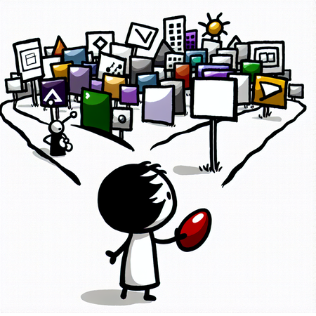 AI-Generated: How Little POJO Found His Way to the Swing Widget Village