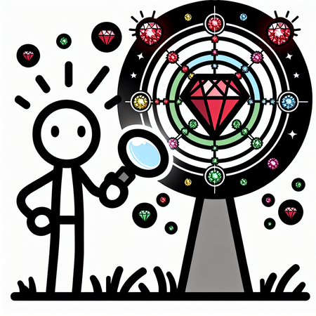 AI-Generated: The Little Radar of Mighty Gems